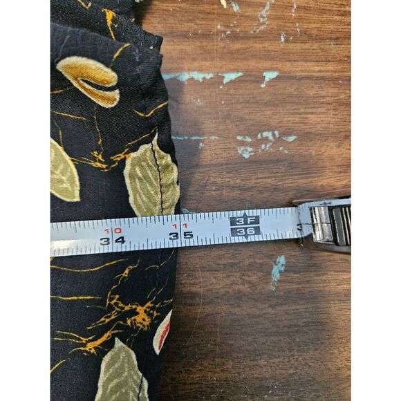 My Pieces Vintage 80's Floral Maxi Skirt Size 2X - Picture 7 of 7